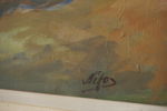 Nito, Båt i en å, Olja, 62x70. M34