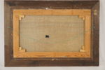 Gunnar Lundström, båtar vid kustlandskap, Olja, 76x53. M36