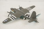 B-26 Marauder plan modell. A7/