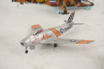 F-86F Sabre plan modell mm. A8/