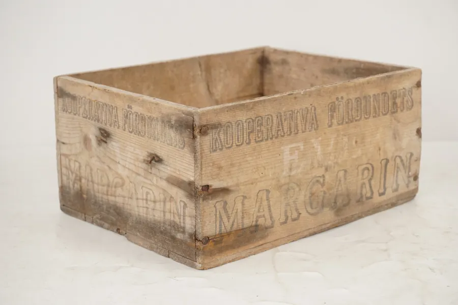 Kooperativa Förbundets Margarin Låda. A189/