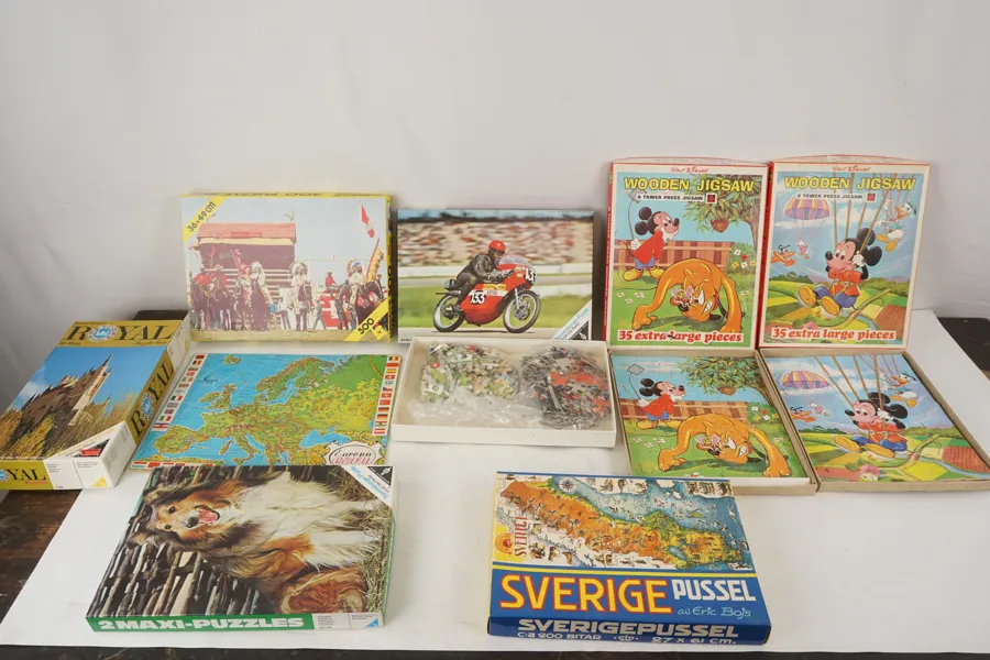 Pussel - Disney, Sverige mm. Bc397/