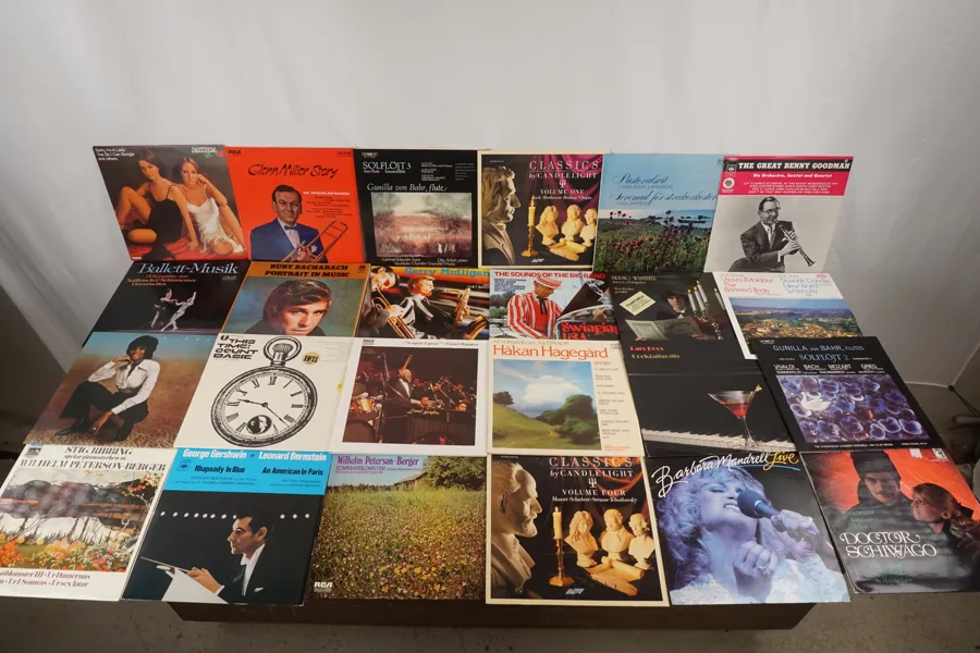 24LP skivor, The Great Bennt Goodman mm. Bc360/