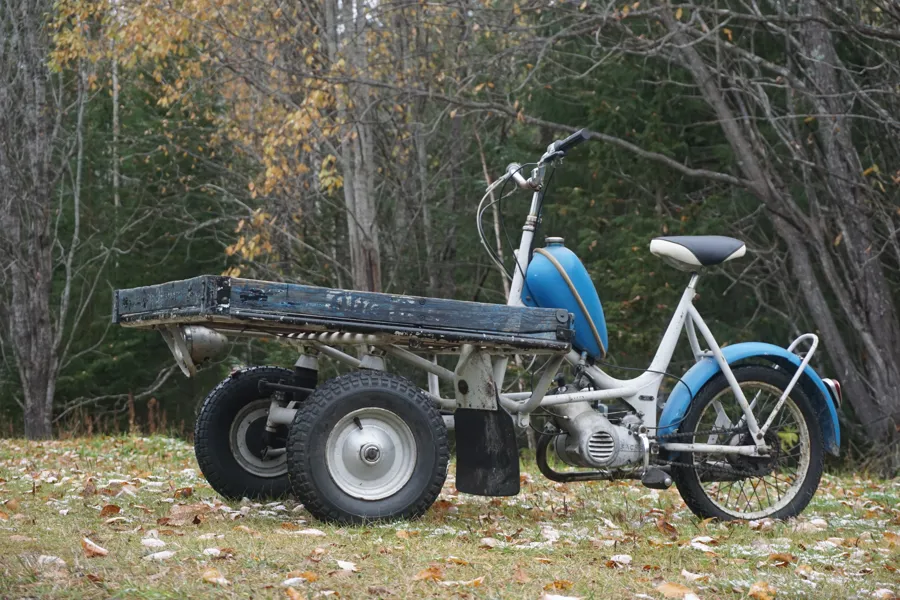 Flakmoped MCB 1194 med 3-växlad Sachs