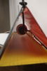Vintage golvlampa i metall. B77