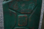 4st Bensindunkar i metall. B60