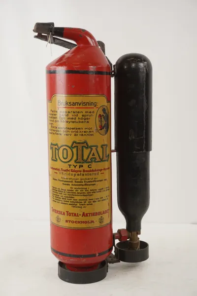 Vintage Total brandsläckare. B160