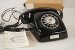 Teli Vintage telefon svart. A79