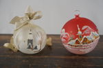 2st Julgranskulor bemålade. A170/