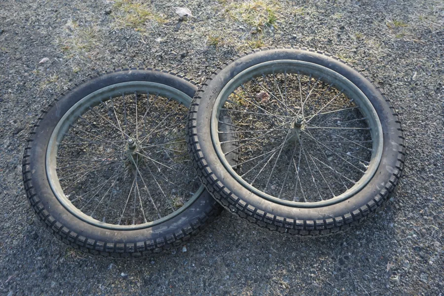 2st 19" vagnshjul. B200