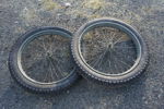 2st 19" vagnshjul. B200