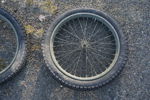 2st 19" vagnshjul. B200