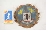Emblem Härjedalen i metall. A107