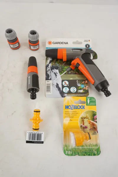 Gardena sprutpistol & kopplingar. A148
