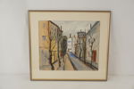 Tavla L.Lundin motiv: stan 56x50cm. M15