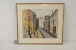 Tavla L.Lundin motiv: stan 56x50cm. M15