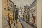 Tavla L.Lundin motiv: stan 56x50cm. M15