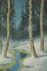Tavla G.P Motiv: Bäck 68x79cm. M22