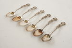 Rosen Teskedar i silver 45g. A200