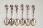 Rosen Teskedar i silver 45g. A200