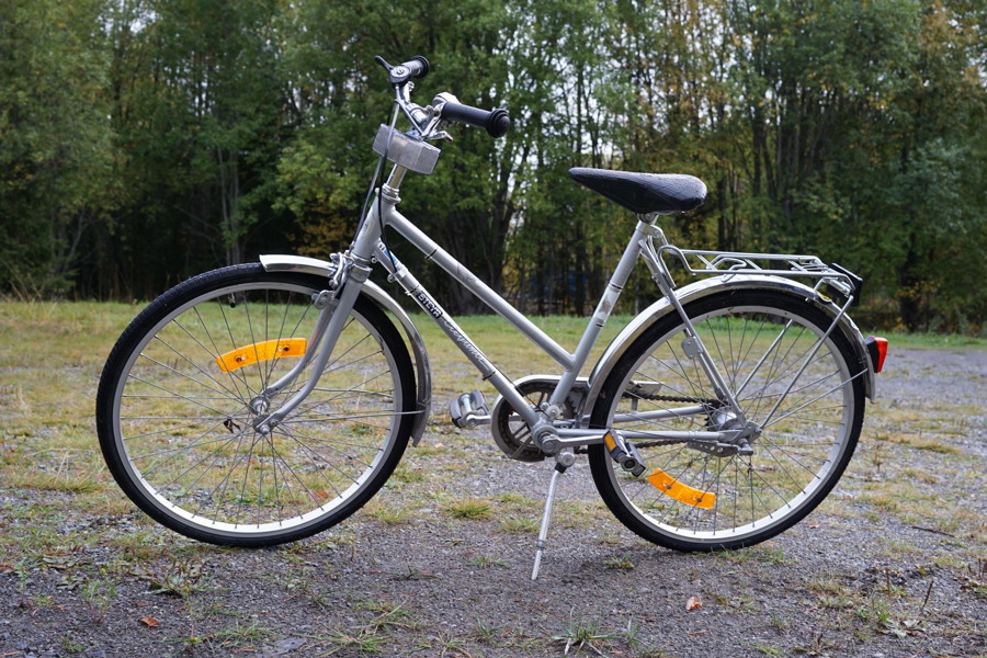 Steyr Elegance cykel silver. B370