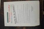 Diverse Zundapp papper med teknisk information tabeller m.m. A461/