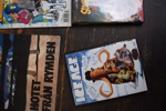 Alga 101 Experiment tidningar 91:an Biggles dvd:er Ice Age Scooby Doo m.m. A212/