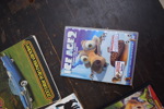 Alga 101 Experiment tidningar 91:an Biggles dvd:er Ice Age Scooby Doo m.m. A212/