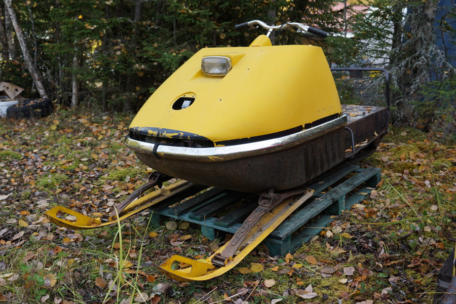 Ski-Doo veteranskoter. B43