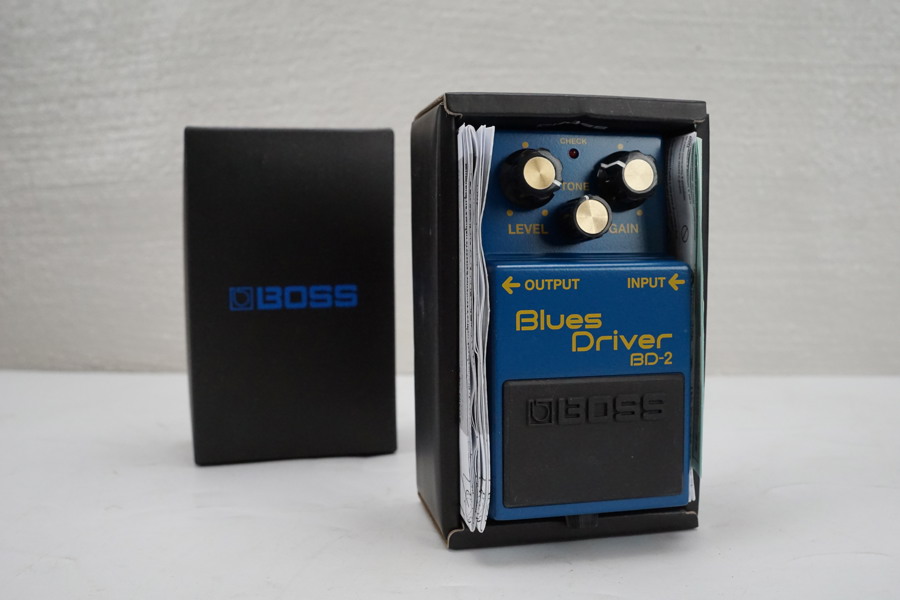 Boss Blues Driver BD-2 effektpedal i låda. A265