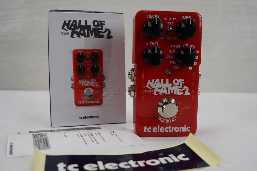 TC Electronic Hall of Fame Reverb effektpedal. A267