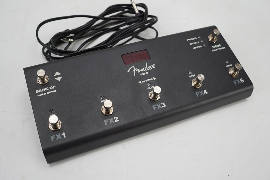 Fender GTX-7 fotpedal. A277