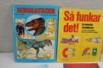 7st Böcker Dinosaurier Sånger för små och stora m.m. A311