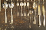 29st Bestick i nysilver tot vikt ca: 1,7kg. A211