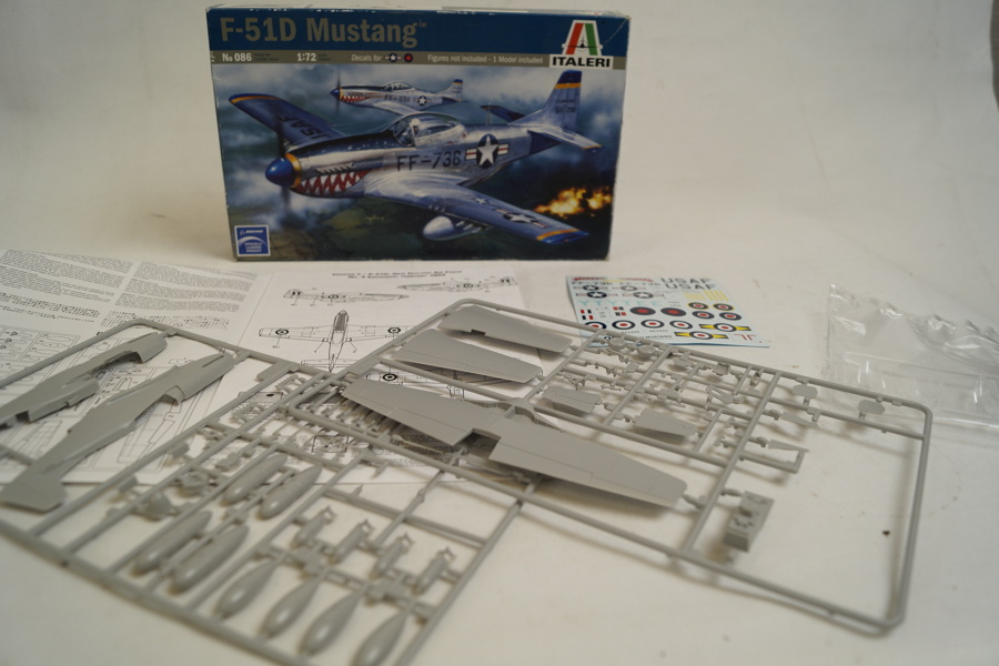 Modellplan Italeri F-51D Mustang. A201/2