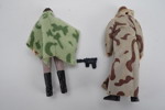 2st Star wars actionfigurer Han Solo Prinsessan Leia. A340