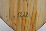 Jakttrofé älghorn 12 taggar 1989. B253