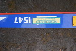 4 Par skidor med 6st stavar Jofa Edsbyverken. B289