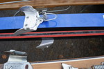 4 Par skidor med 6st stavar Jofa Edsbyverken. B289