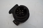 Spiralkabel släpvagn 13 polig med 13/7 adapter. D115