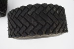 2st Trelleborg T539 140-6 6PR däck på fälg. B350