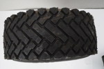 2st Trelleborg T539 140-6 6PR däck på fälg. B350