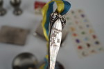Medaljer silversked klistermärken m.m. A462
