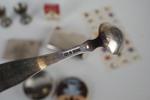 Medaljer silversked klistermärken m.m. A462