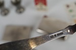 Medaljer silversked klistermärken m.m. A462