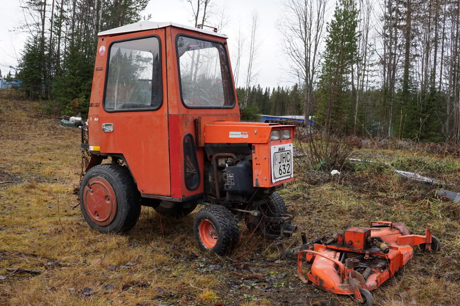 Hako Hakotrac 2000V minitraktor med klippaggregat