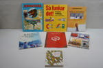 7st Böcker Dinosaurier Sånger för små och stora m.m. A311/