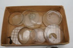 Diverse glas till klockor nyckel till fickur m.m. A58/2/
