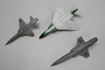 F-5 Tiger II F-4 Phantom F-104 Starfighter modell/leksaksflygplan. A216