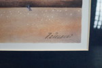 Jan Zielecki signerad färglitografi (New York kvinnoansikte) 59x69cm. M32